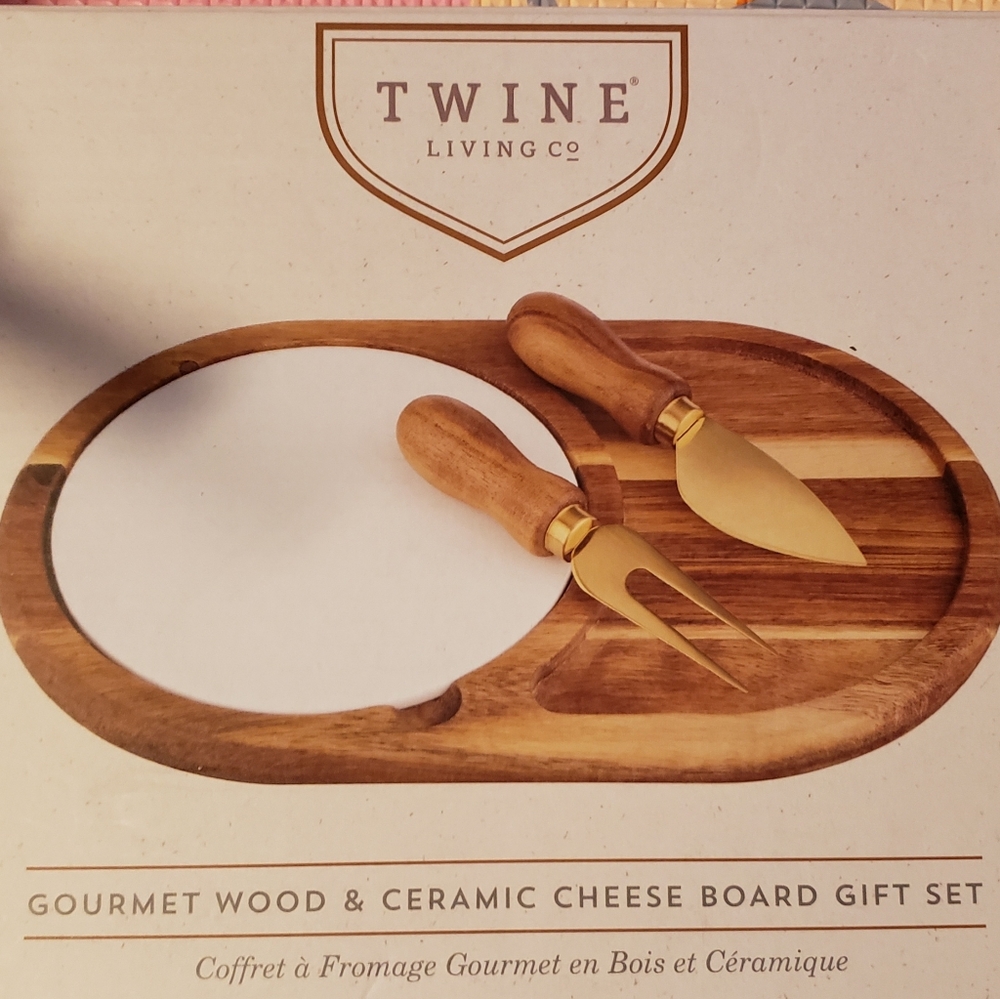 Cheese board gift set